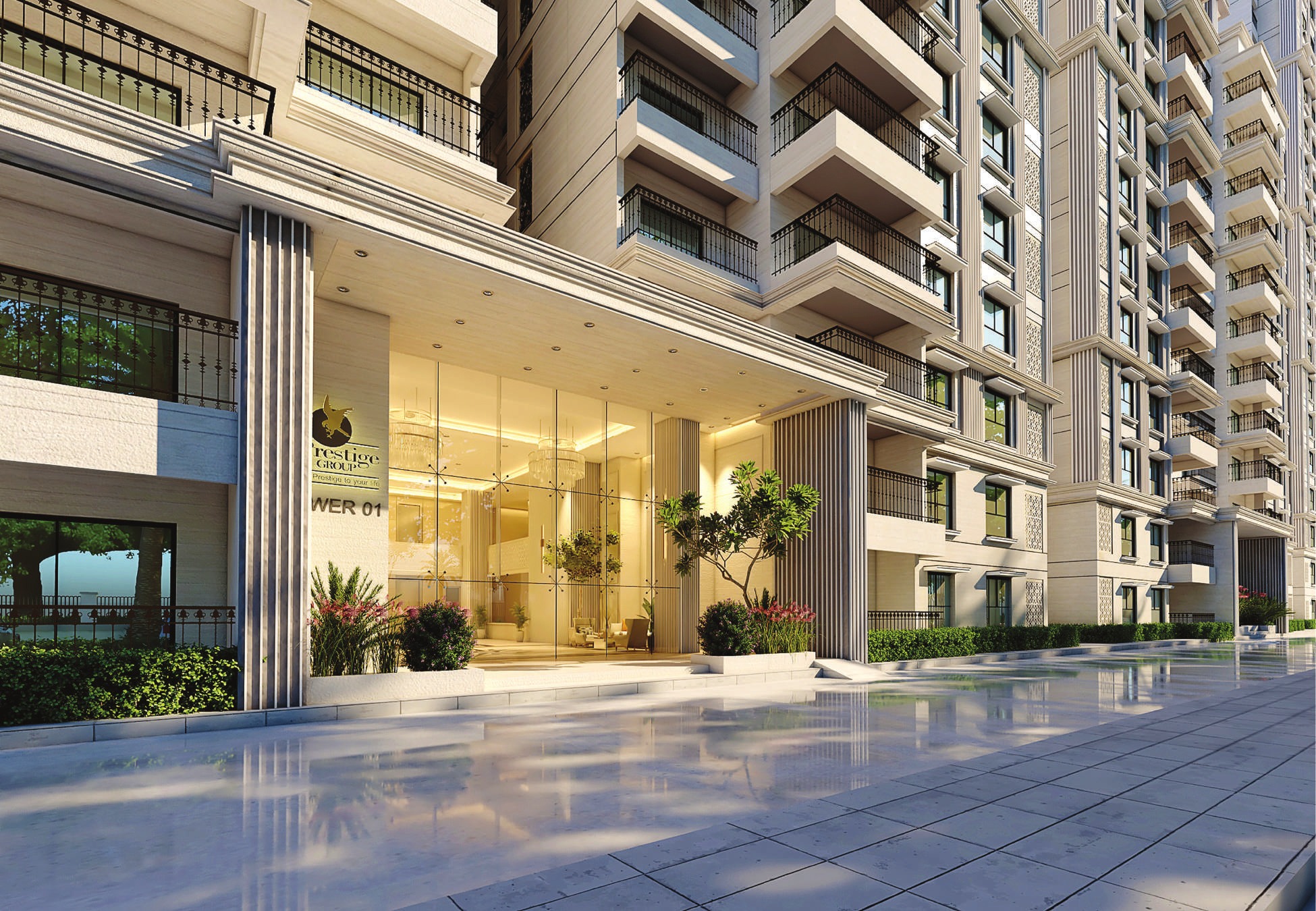 Prestige Elm Park Grand Entrance