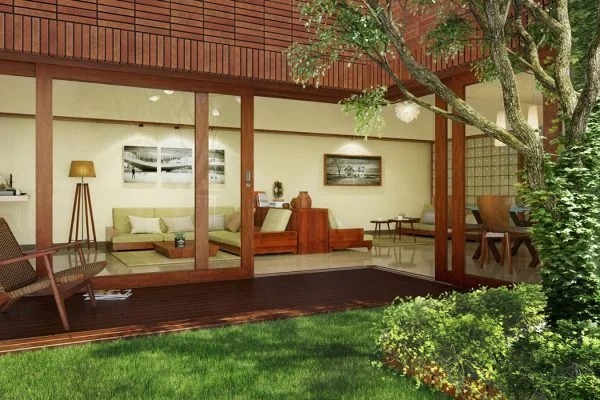 In That Quiet Earth L20 3 BHK Handcrafted Garden Home